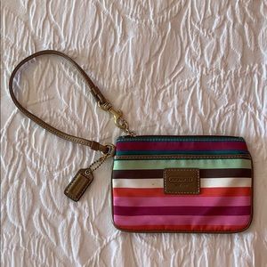 Small Coach Wristlet